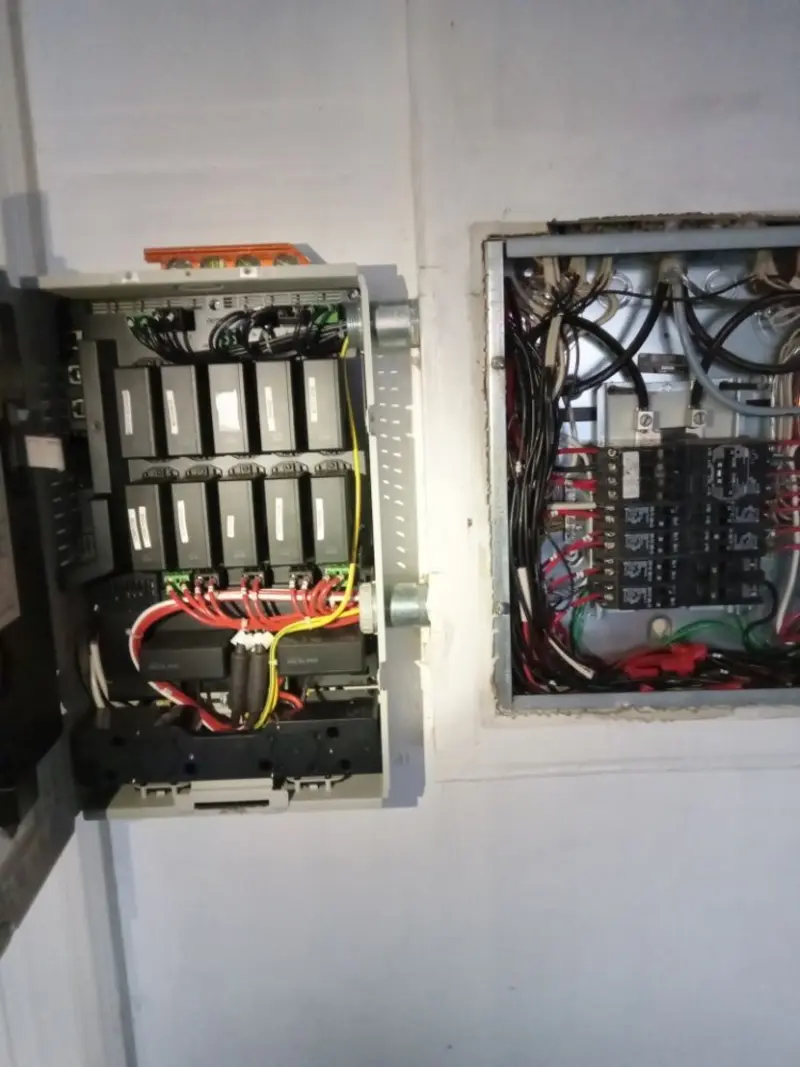 Electrical panel upgrade completed for Electrical Inspection in Harvey